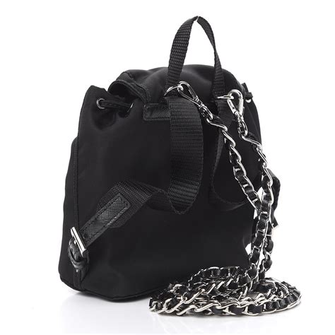 prada vela mini crossbody backpack bag|PRADA Nylon Vela Mini Crossbody Backpack White.